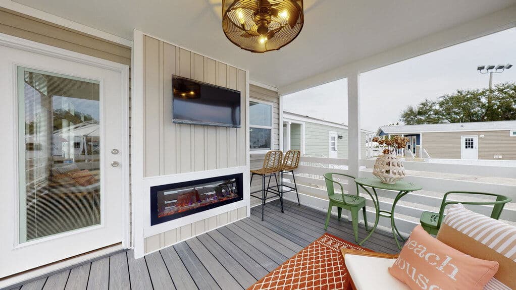 Lake charles two | 13371a | hud exterior home features