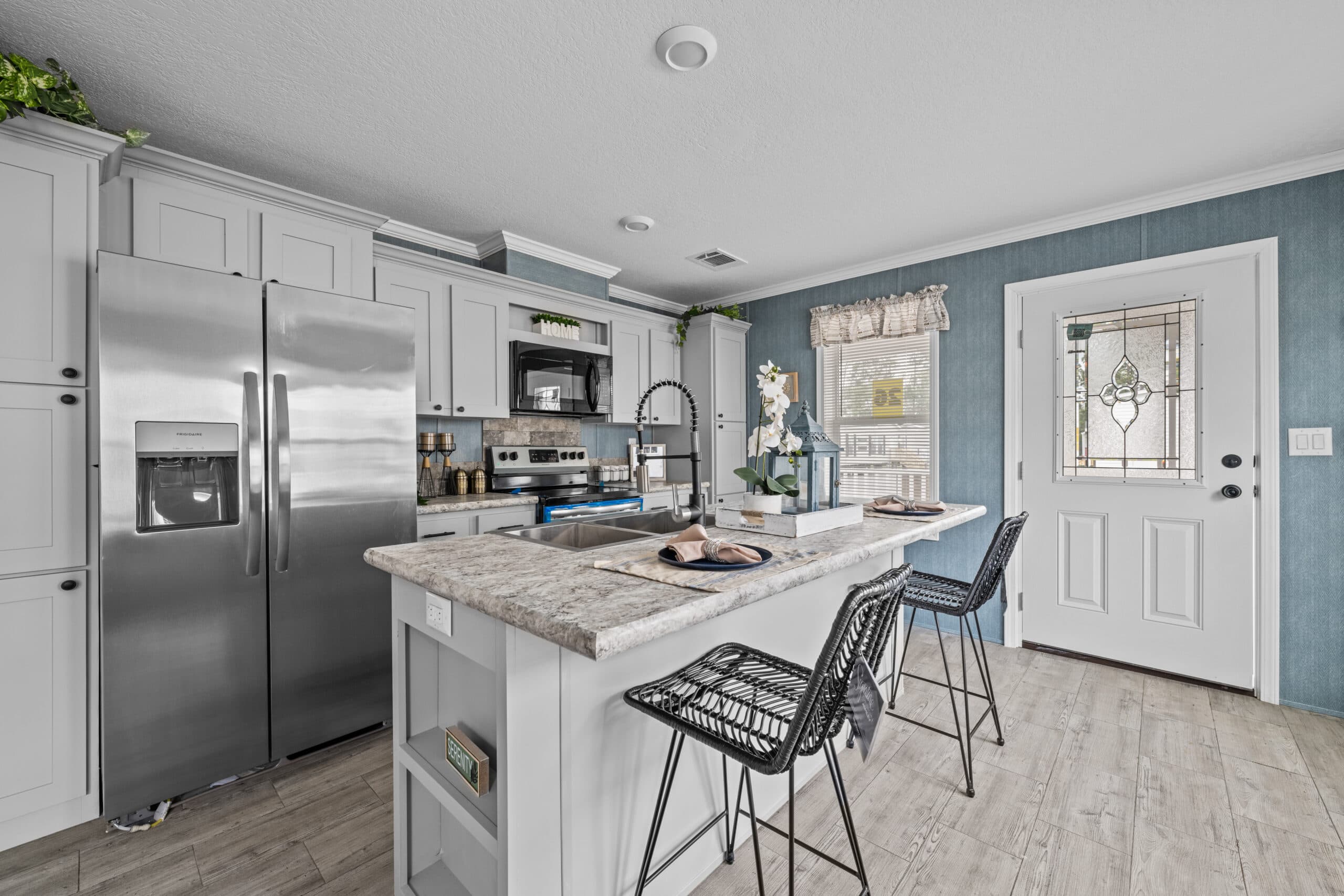 Palm coast kitchen and hero home features