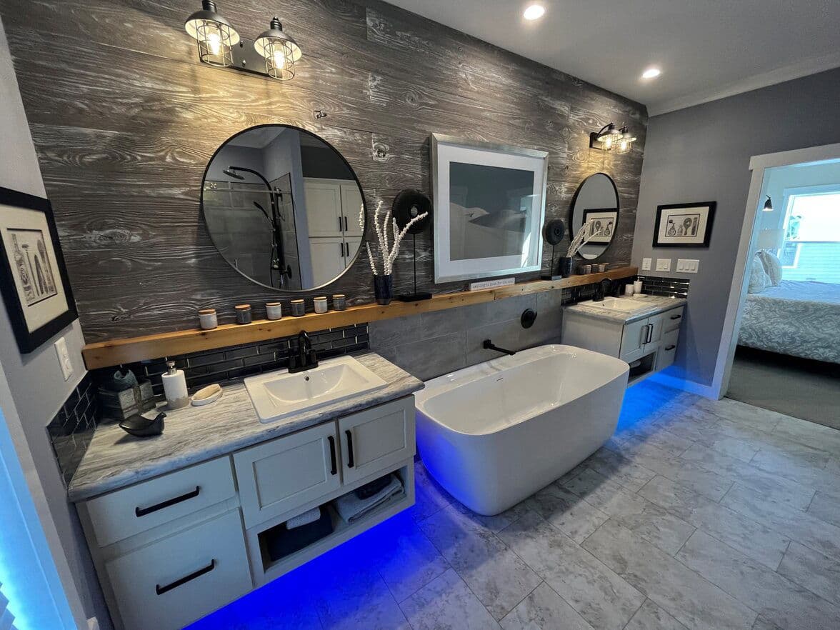 Easton farmhouse 30683a bathroom home features