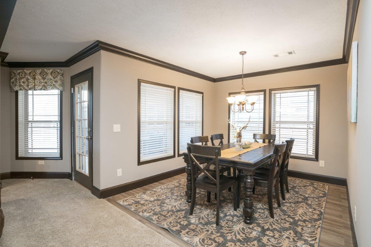 The carleton interior home features