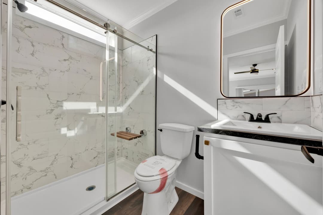 The draper | 40764a | hud bathroom home features