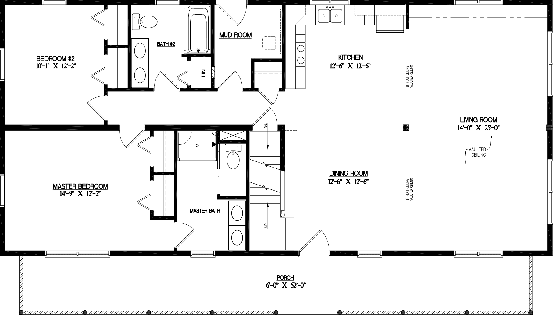 Glacier 2656 floor plan home features