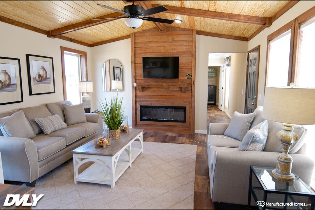 The lodge 4 interior home features