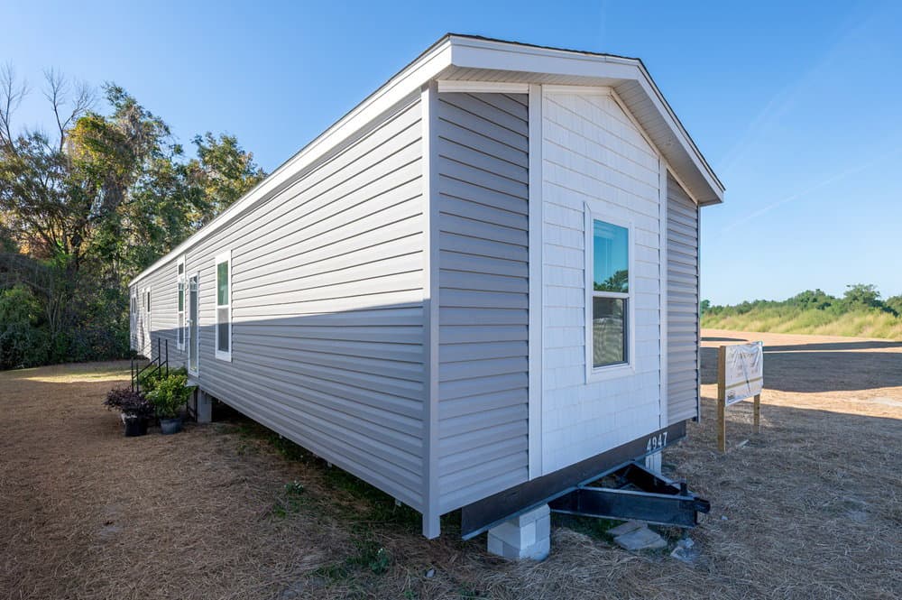 Riverfront elevation and exterior home features