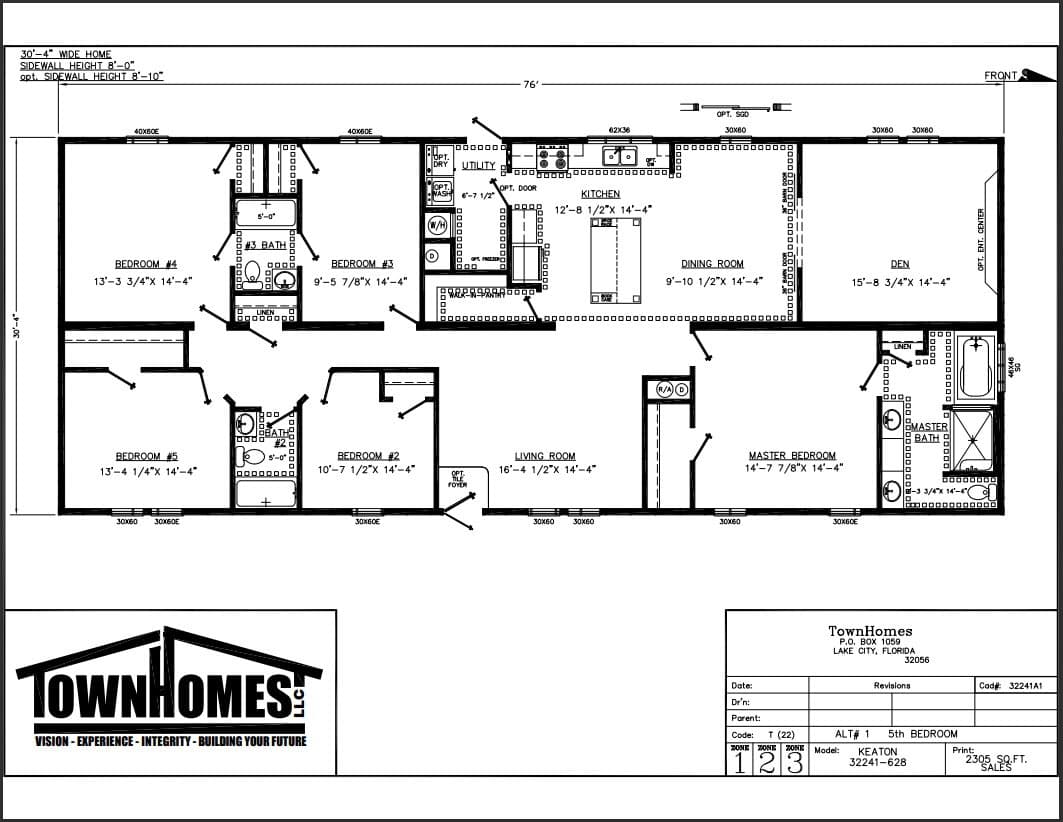 Keaton w/activity room  home features