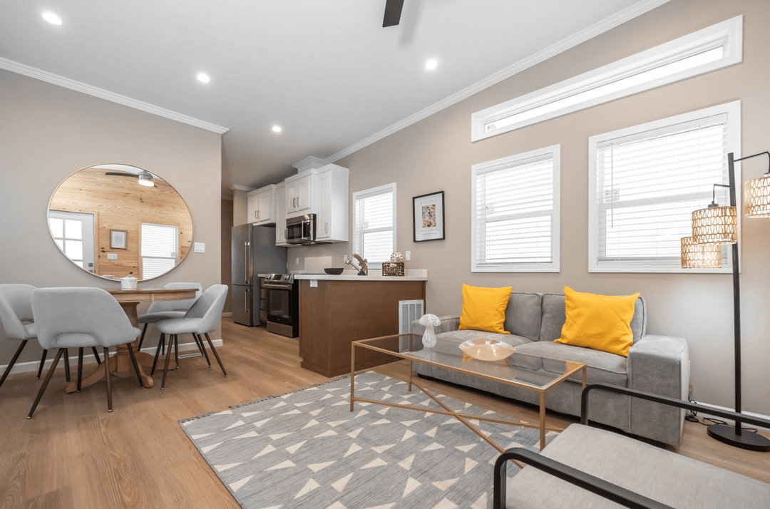 Wedge interior home features