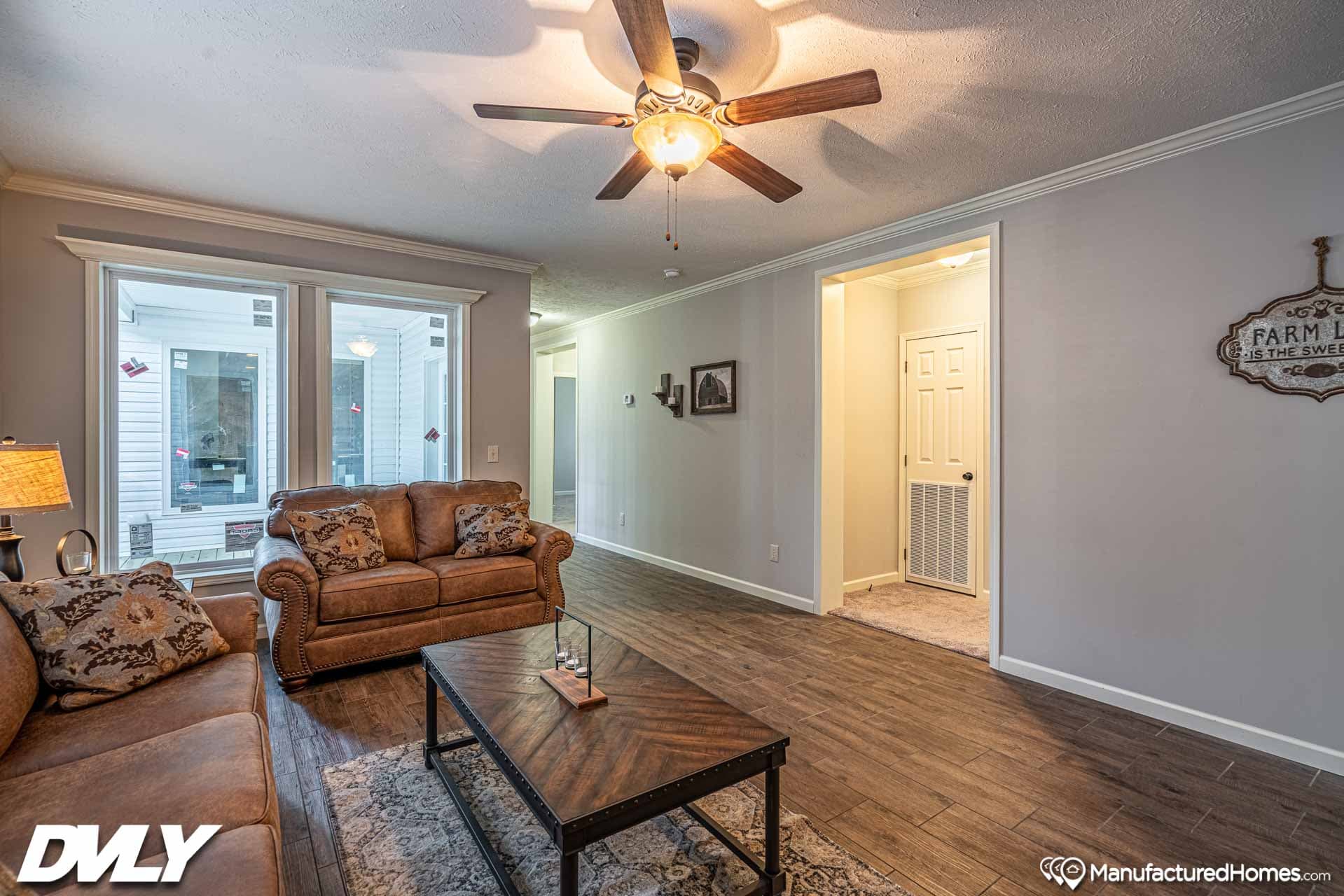 Orchard house interior home features