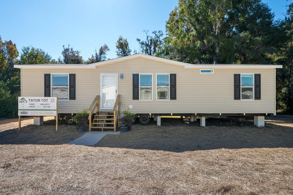 Tater tot hero, elevation, and exterior home features