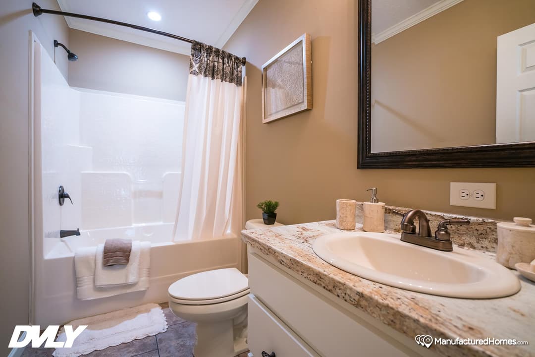 The avonlea bathroom home features