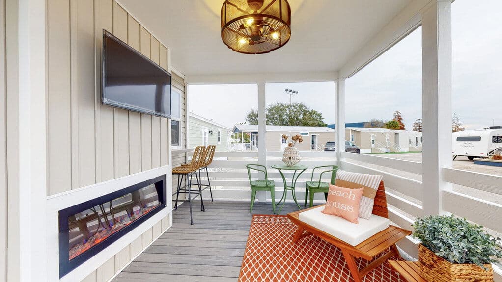 Lake charles two | 13371a | hud exterior home features