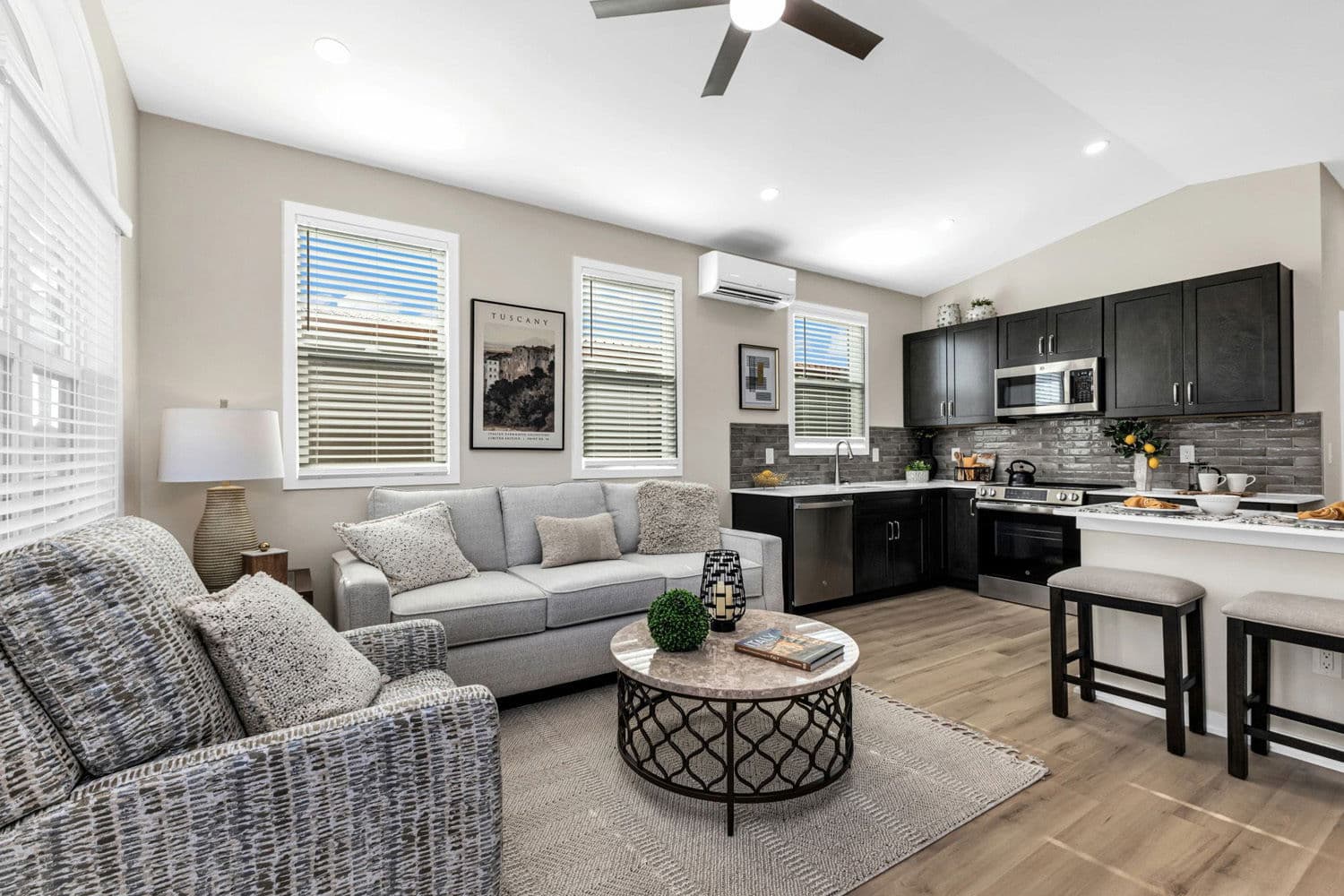 Chateau interior home features