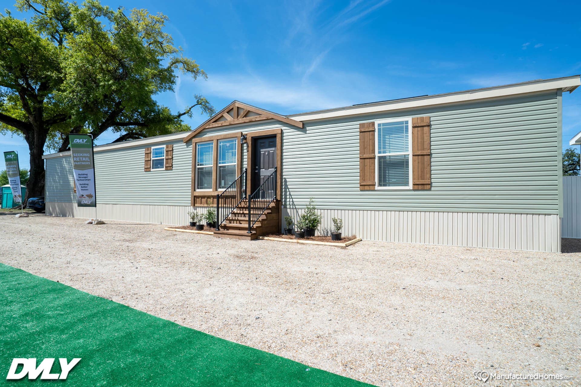 The lodge 4 hero, elevation, and exterior home features