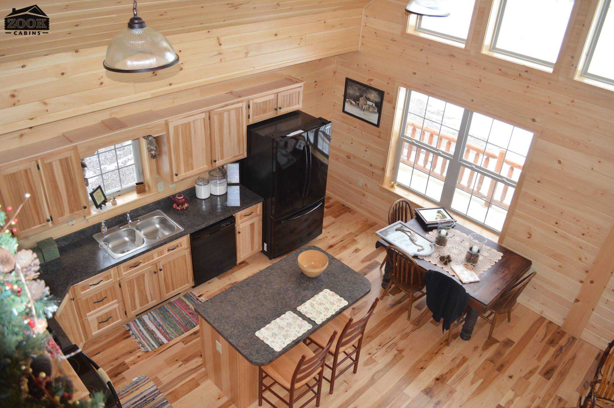 Mountaineer deluxe 2844 kitchen home features