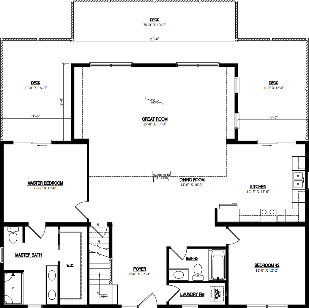 Canyon lodge 2648 floor plan home features