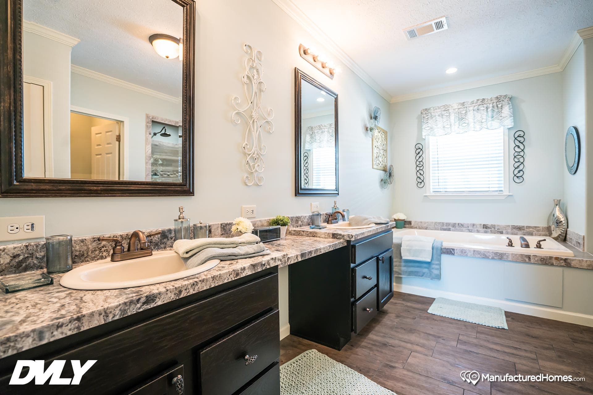 The millwood bathroom home features