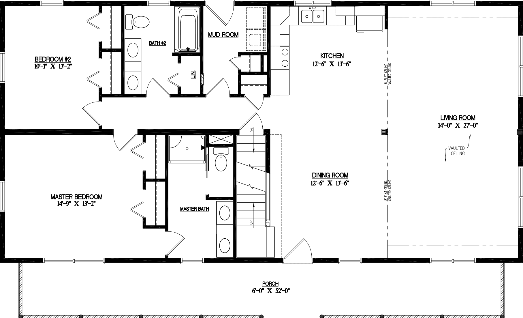 Glacier 2856 floor plan home features