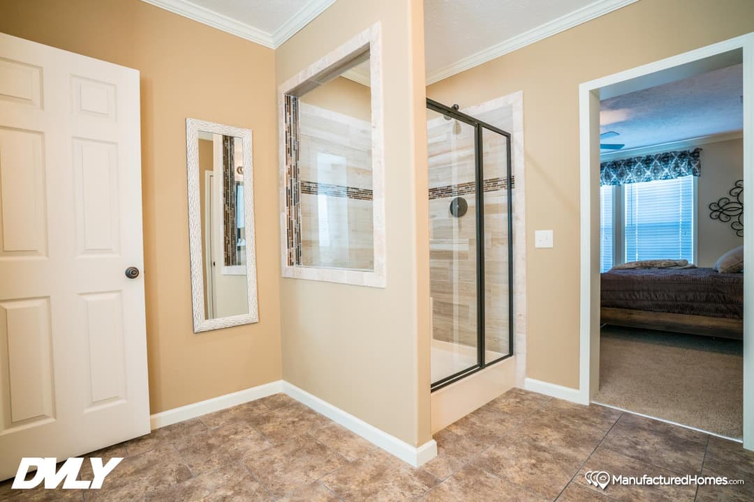 The avonlea bathroom home features