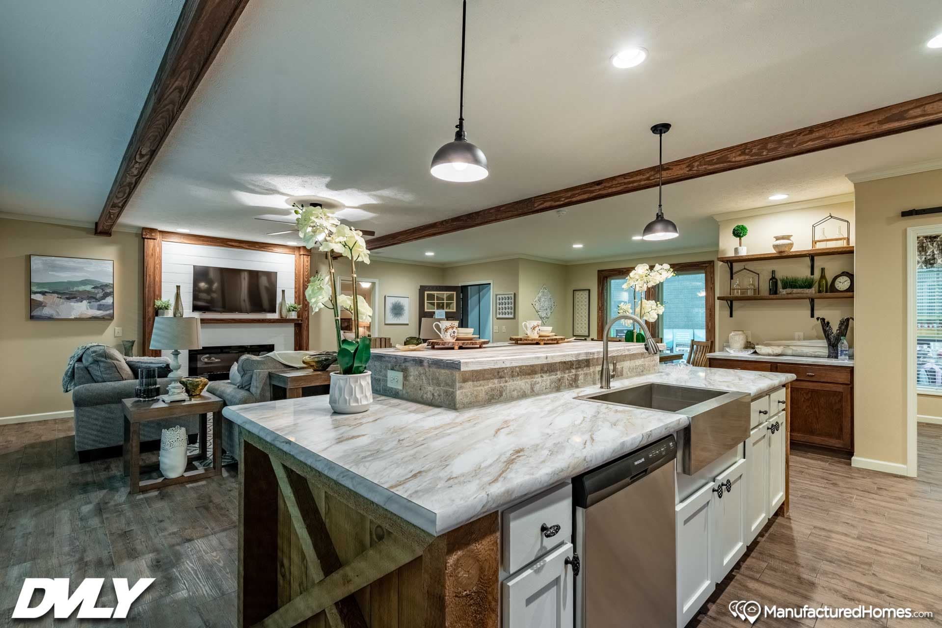 The yule kitchen home features