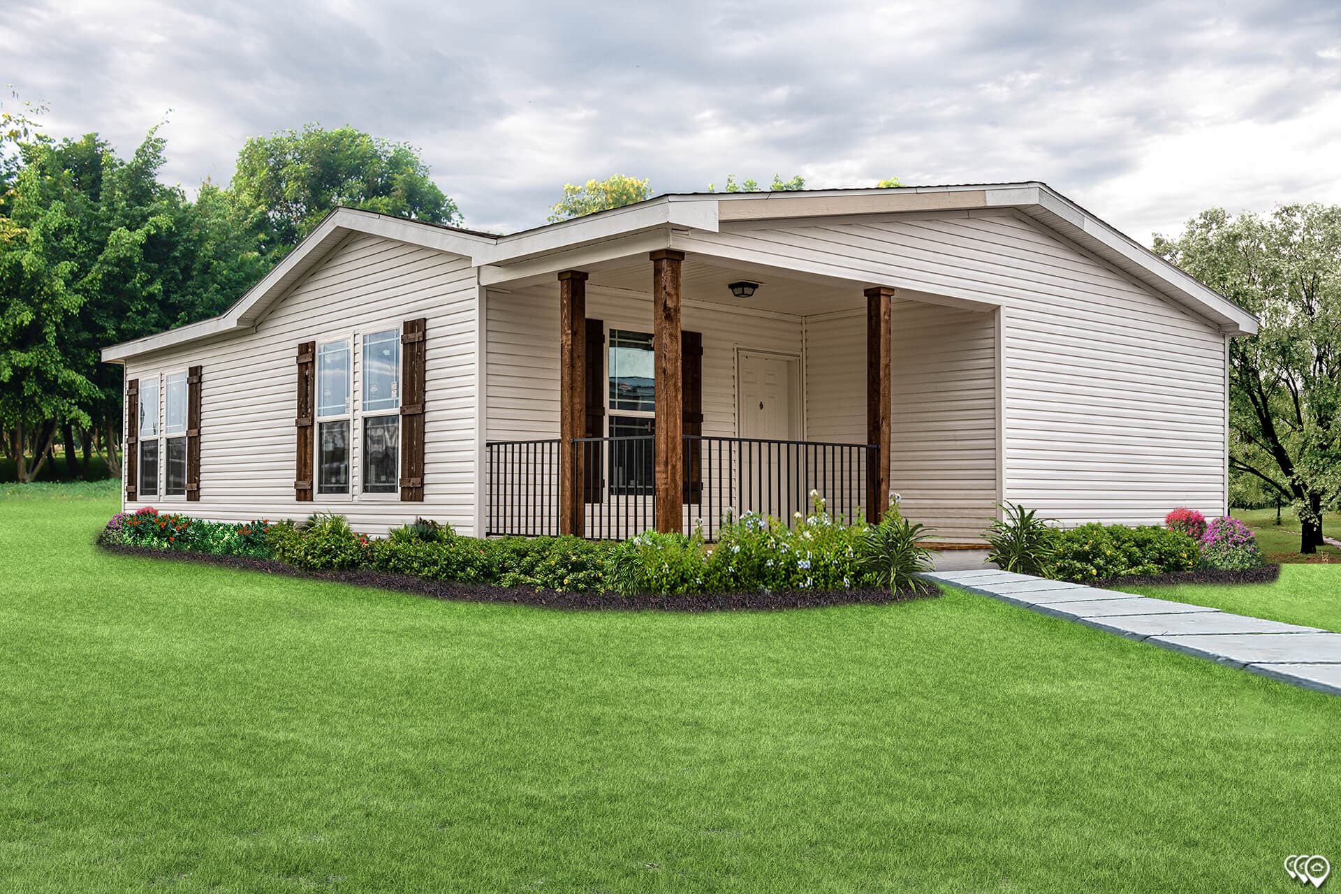 The haven exterior and elevation home features