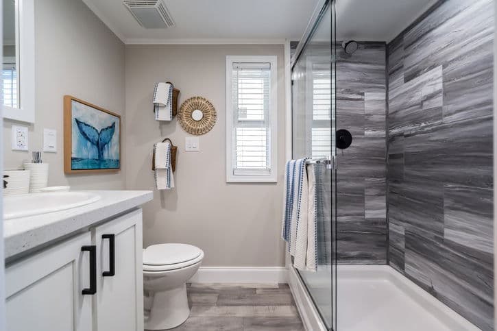 The avalon | 11341a | ansi bathroom home features