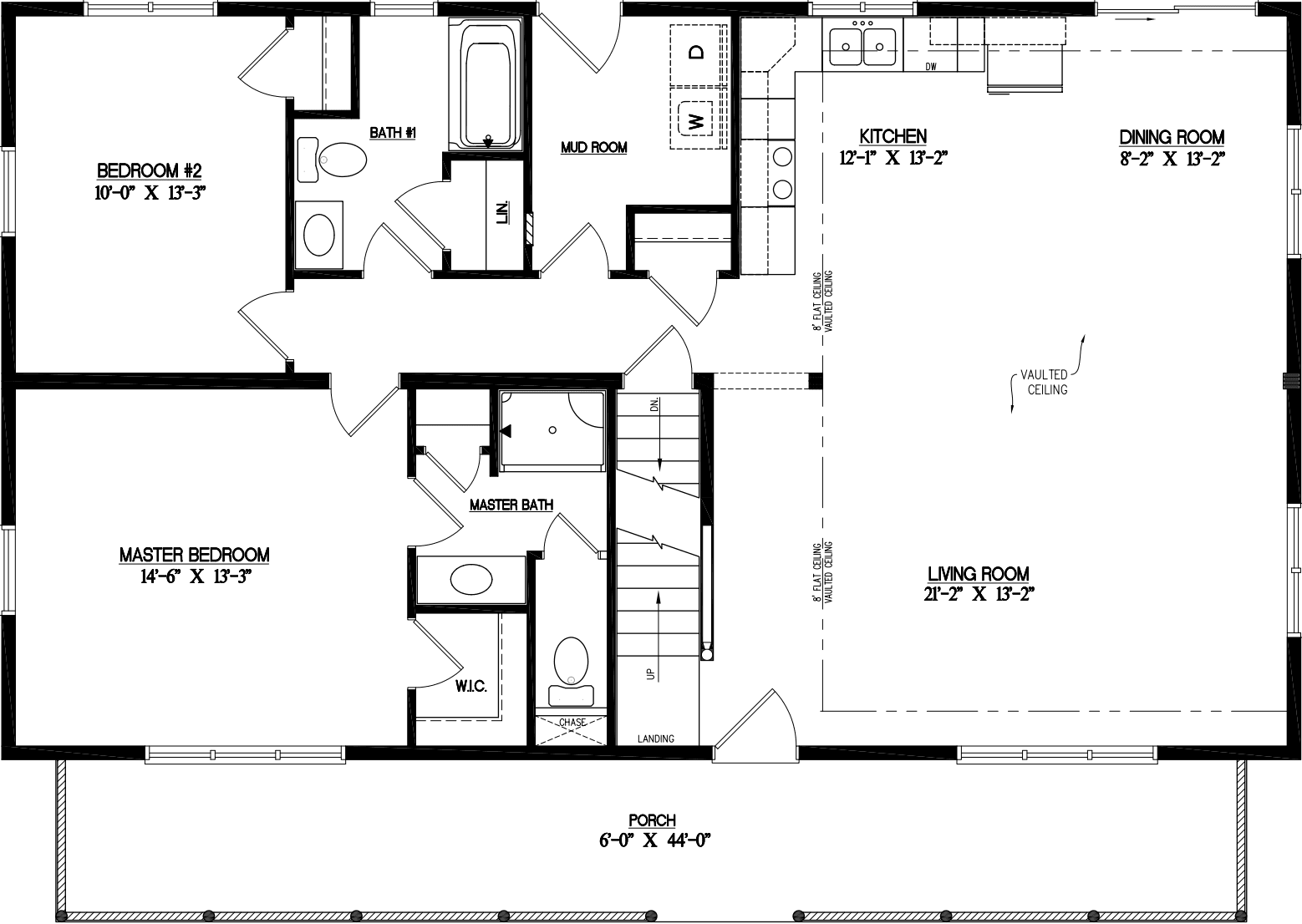 Glacier 2848 floor plan home features