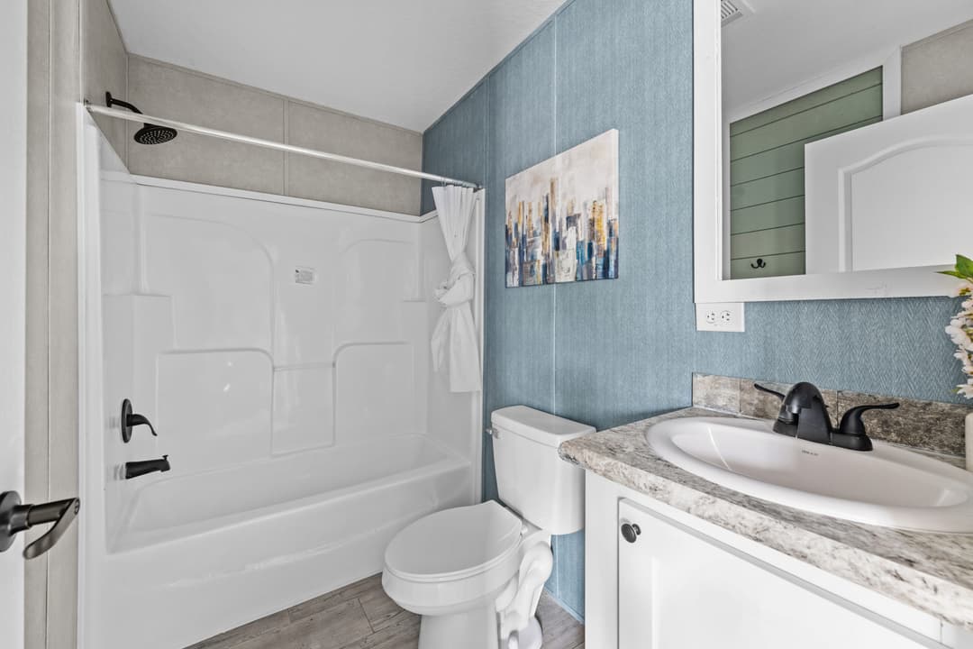 Palm coast bathroom home features