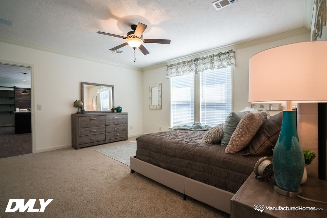 The millwood bedroom home features