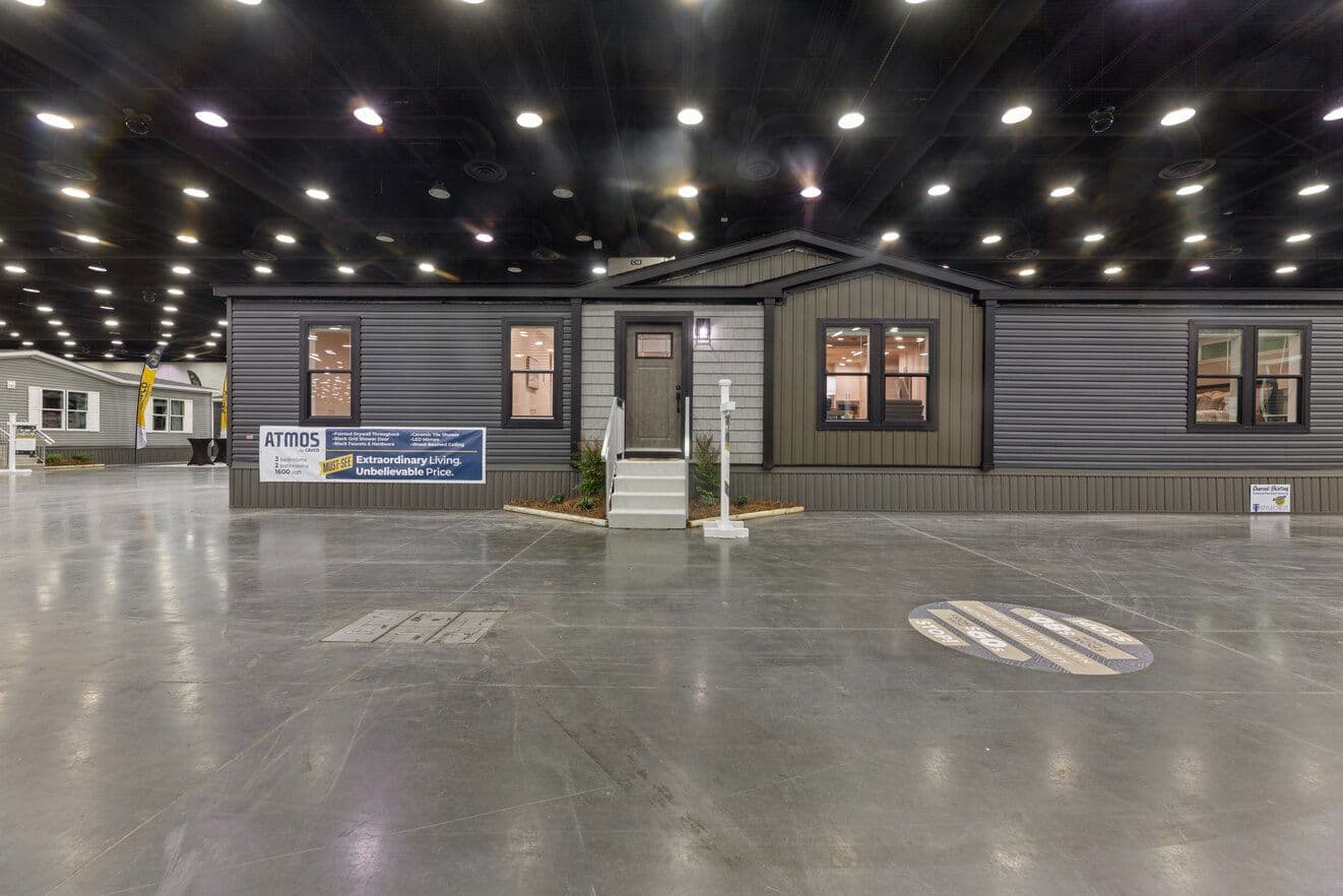 The atmos | 28603n | hud hero, elevation, and exterior home features