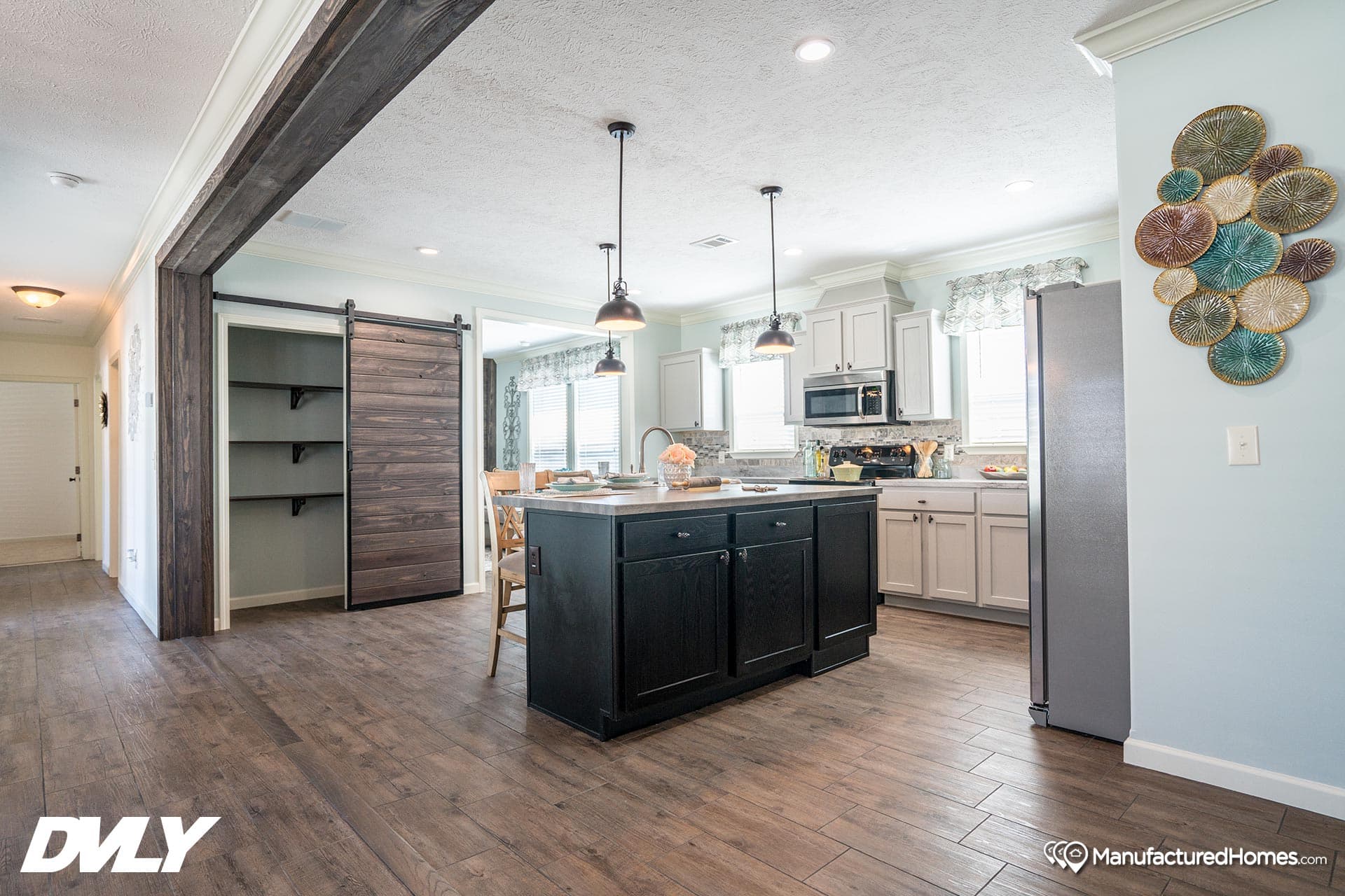 The millwood kitchen home features