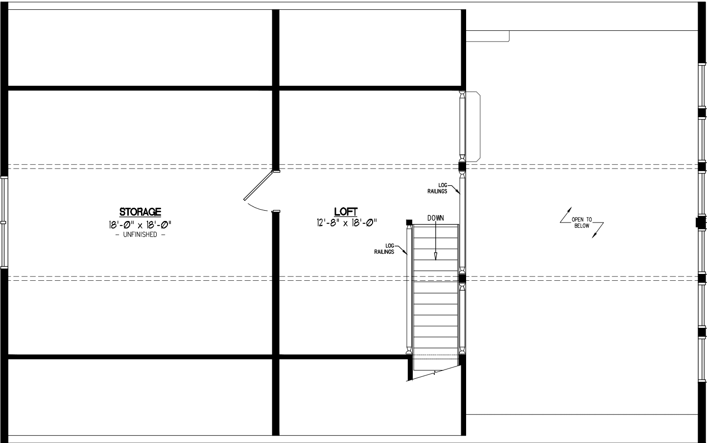 Chalet 3048 interior home features