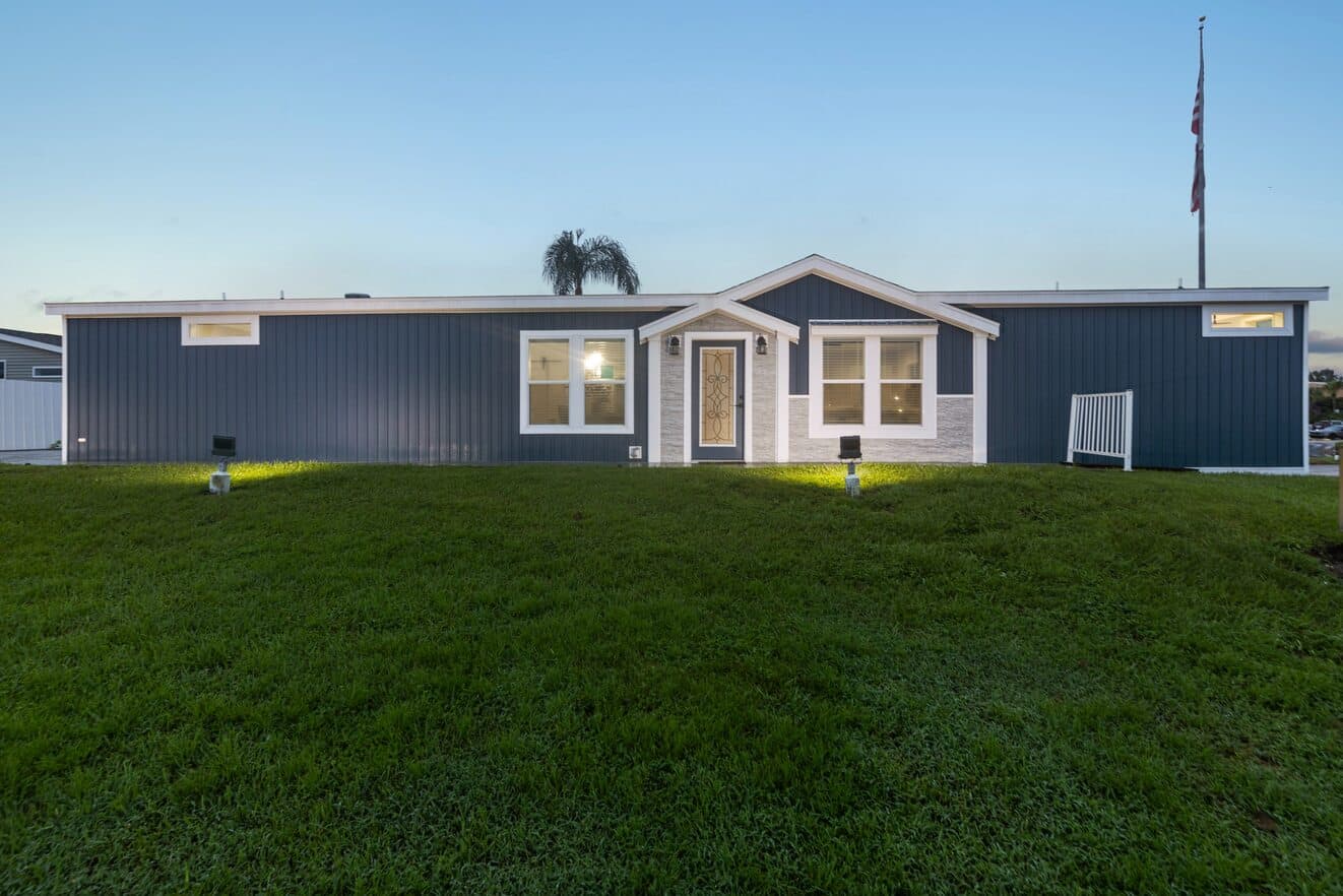 The davan | 28683a | hud hero, elevation, and exterior home features