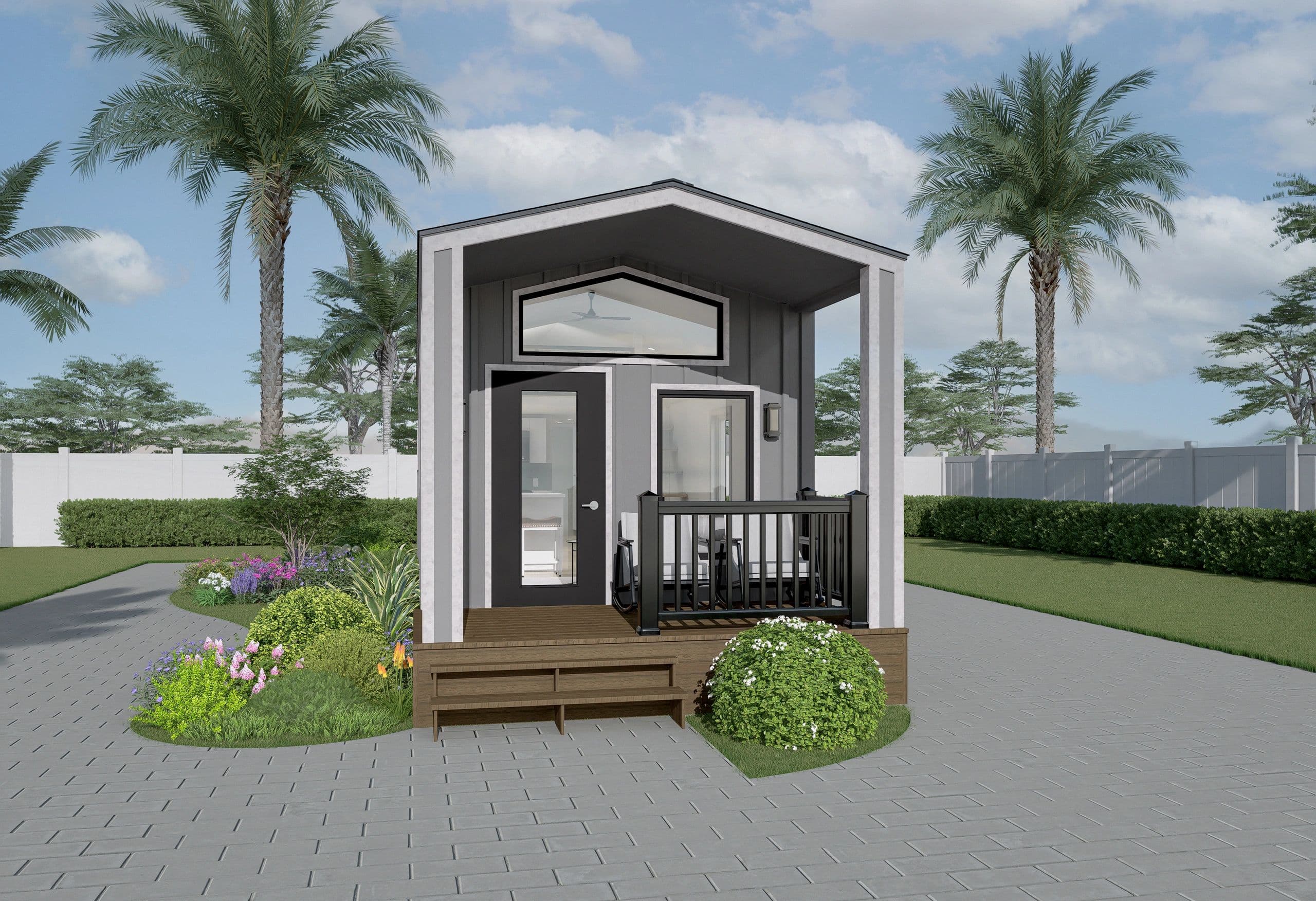 The cityscape oasis | ansi exterior and elevation home features