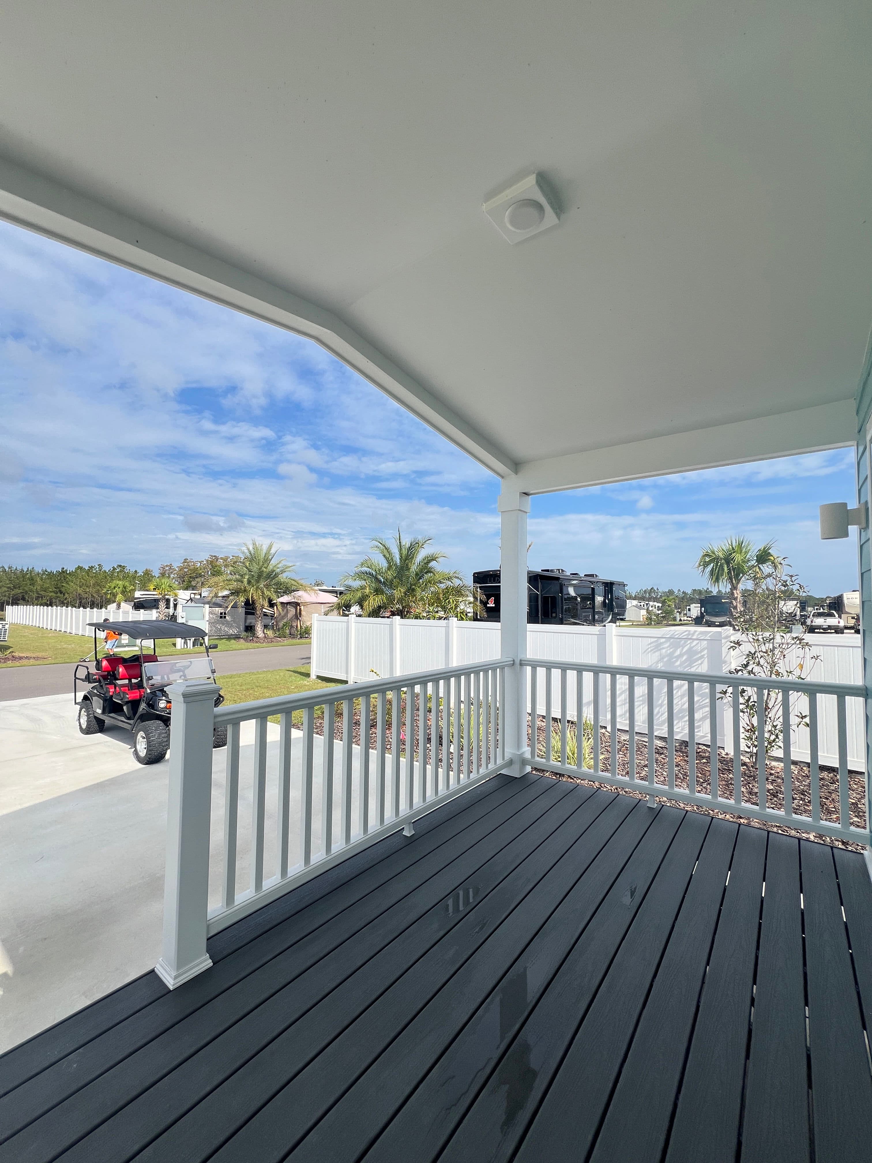 Salt rock exterior home features