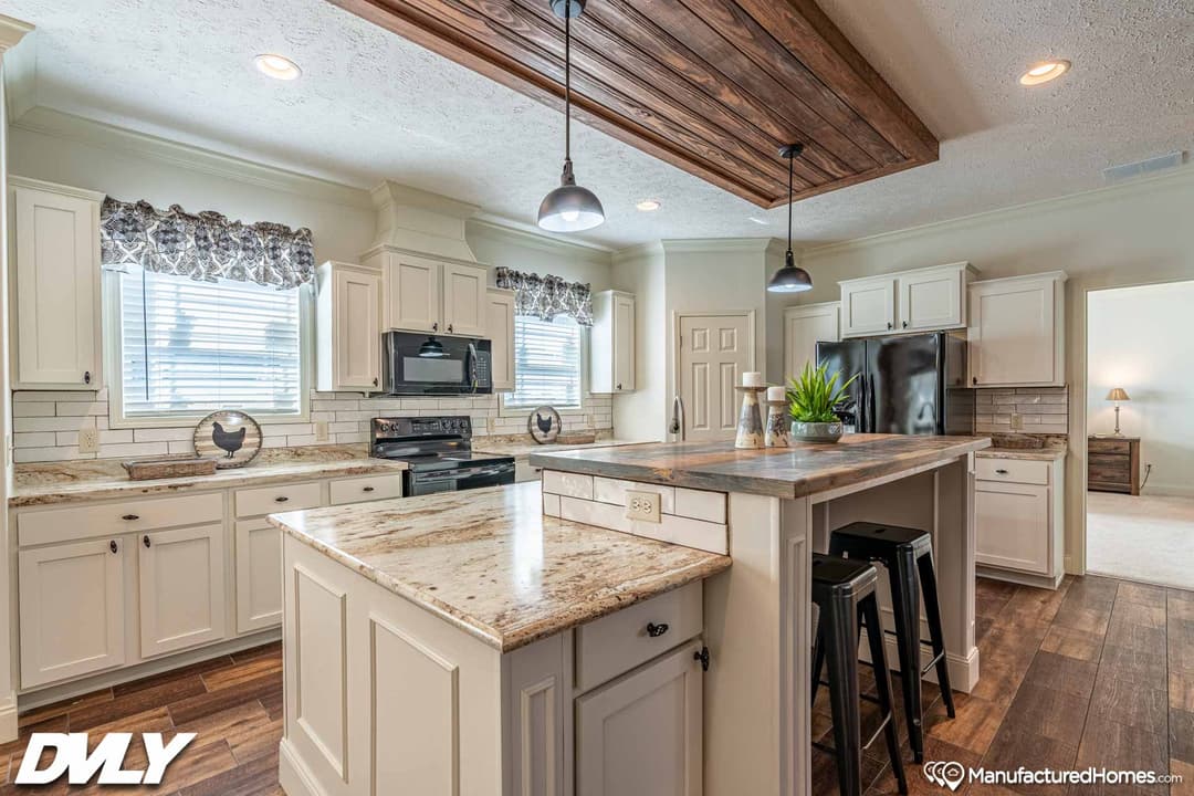Orchard house (study) kitchen home features