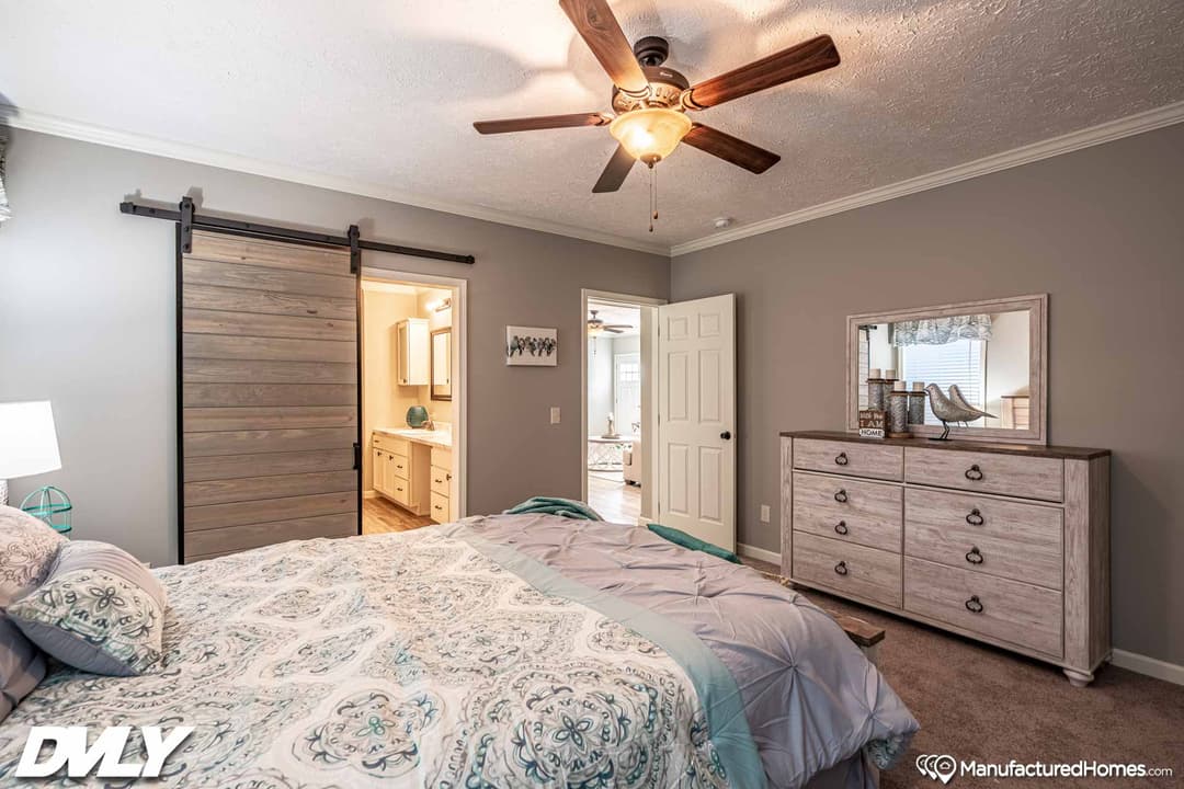 The shiloh  bedroom home features