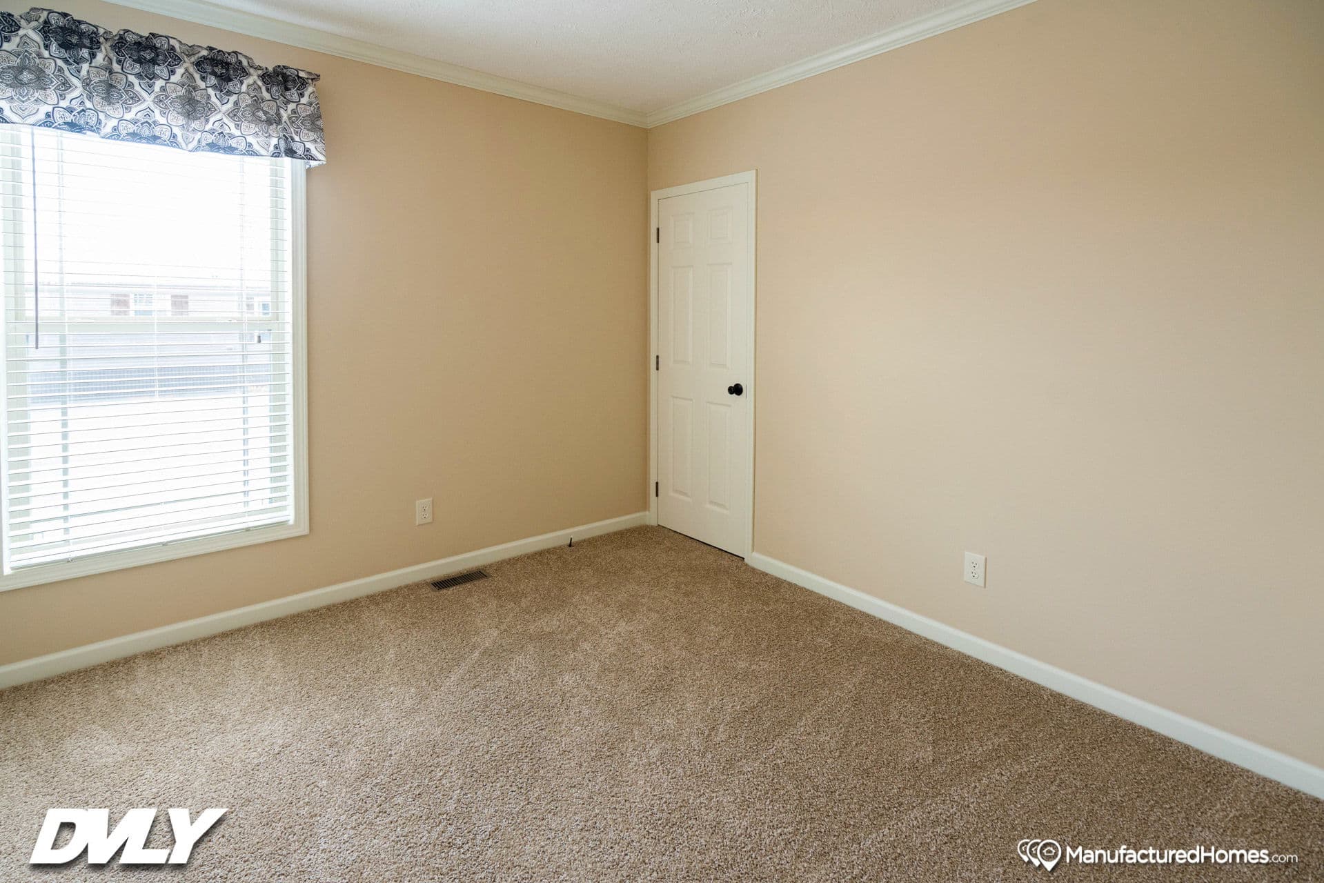 The adriel corner ½ rock fireplace bedroom home features