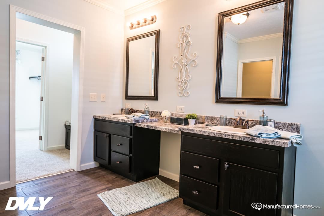 The millwood bathroom home features