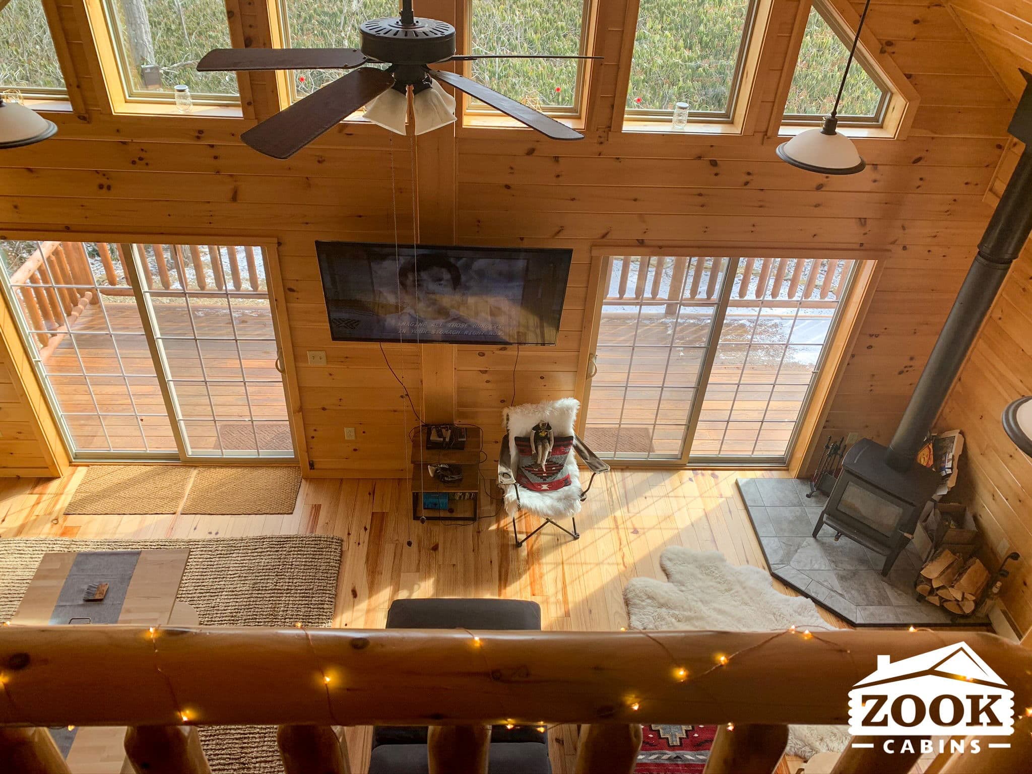 Chalet 2642 interior home features