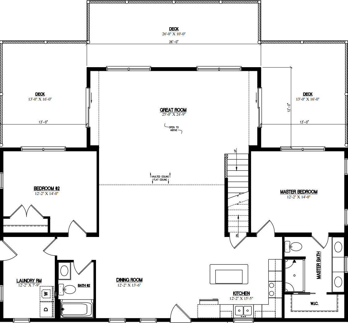 Canyon lodge 2652 floor plan home features