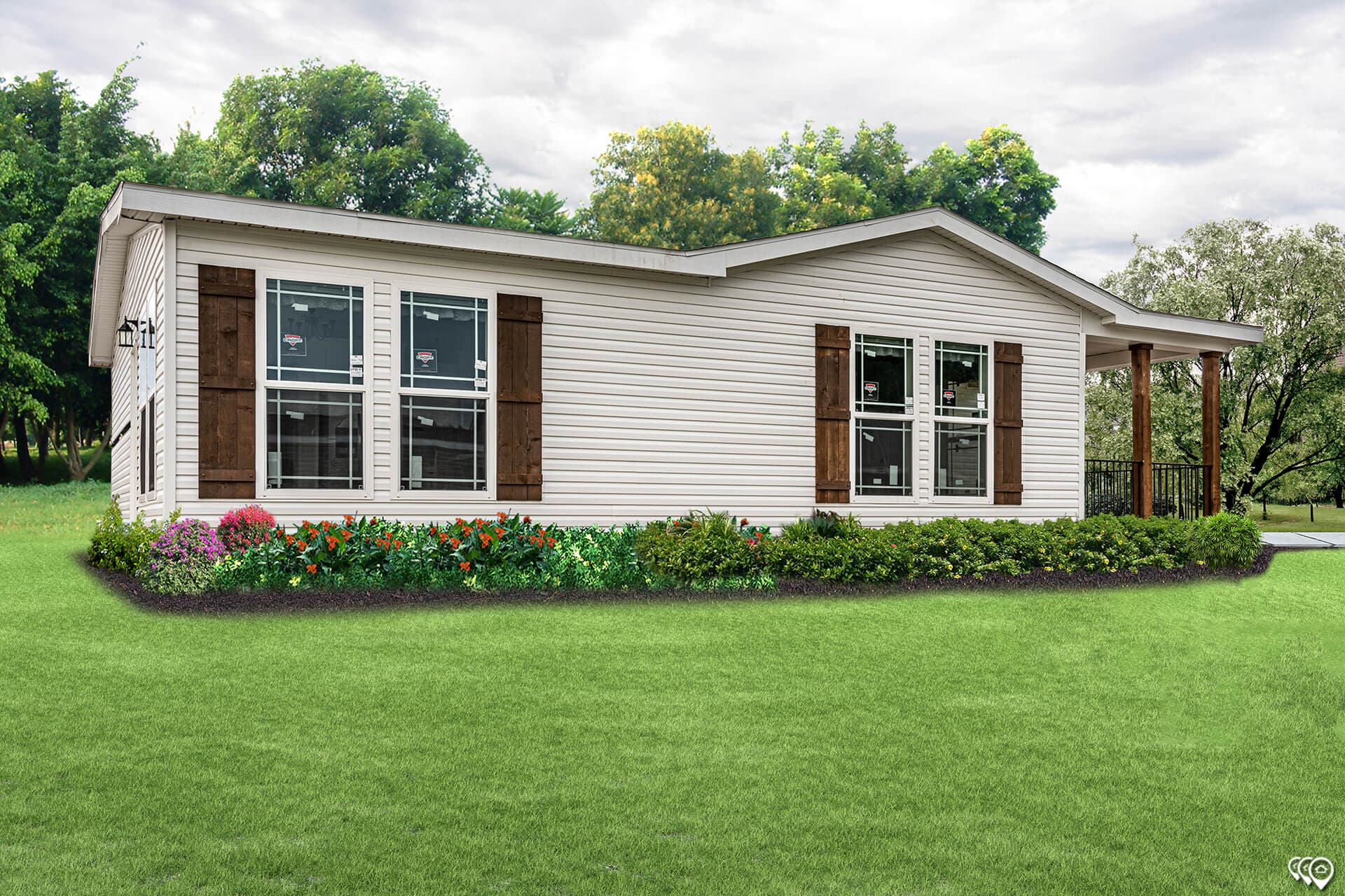 The haven exterior and elevation home features