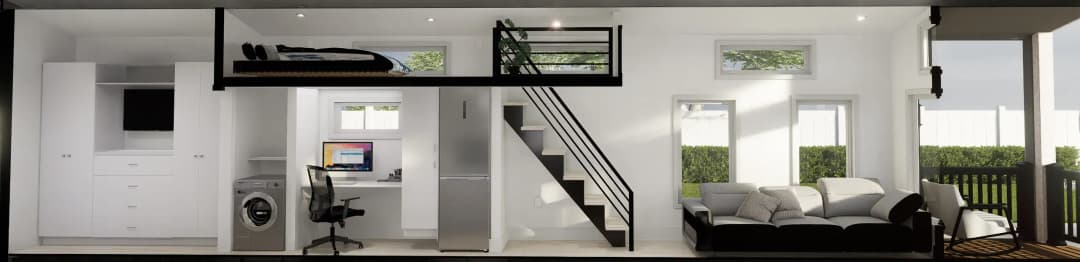 The cityscape oasis | ansi interior home features