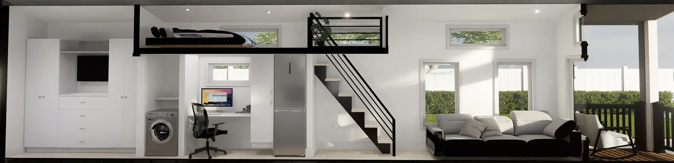 The cityscape oasis | ansi interior home features