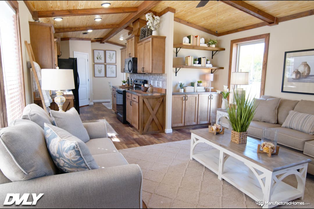 The lodge 4 interior home features