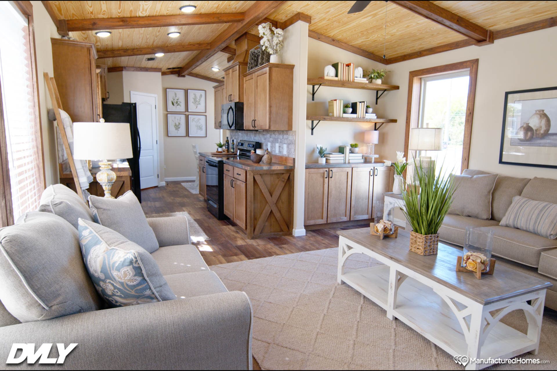 The lodge 4 interior home features
