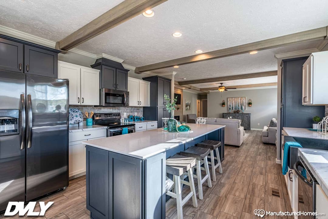 The shiloh  kitchen home features