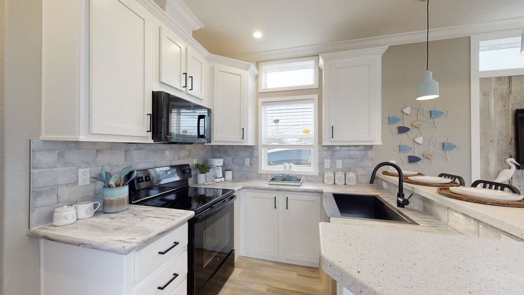 The berkley | 13381b | hud kitchen home features