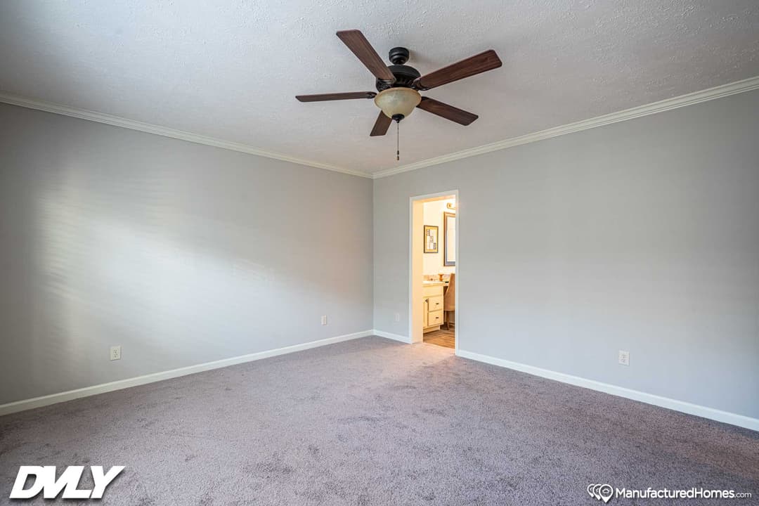 Orchard house bedroom home features
