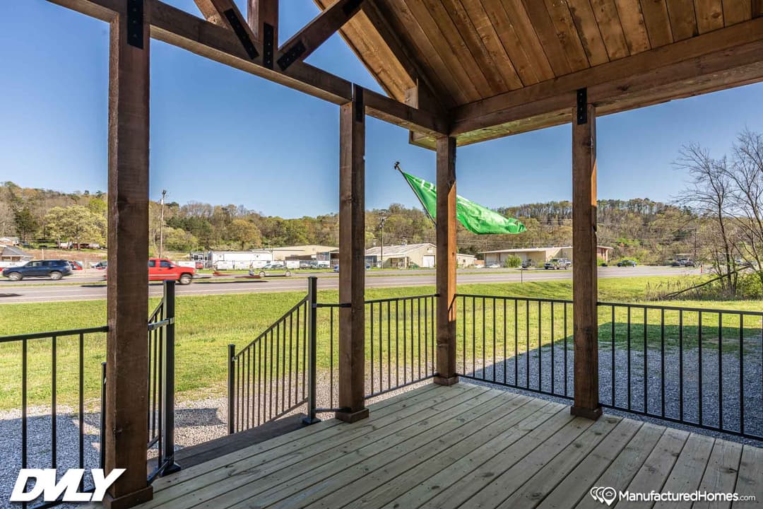 Orchard house (study) exterior home features