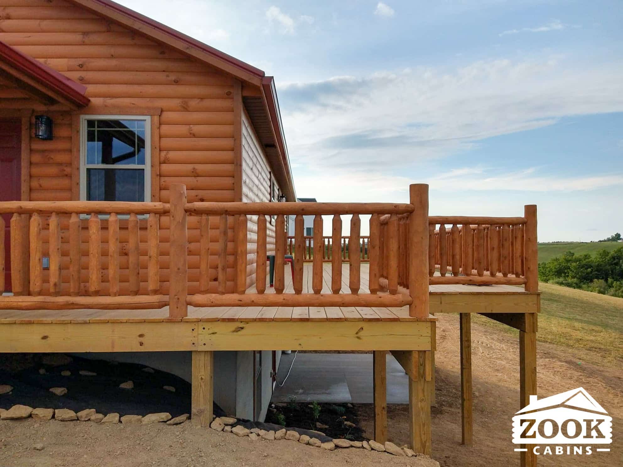 Timberline 2652 exterior home features