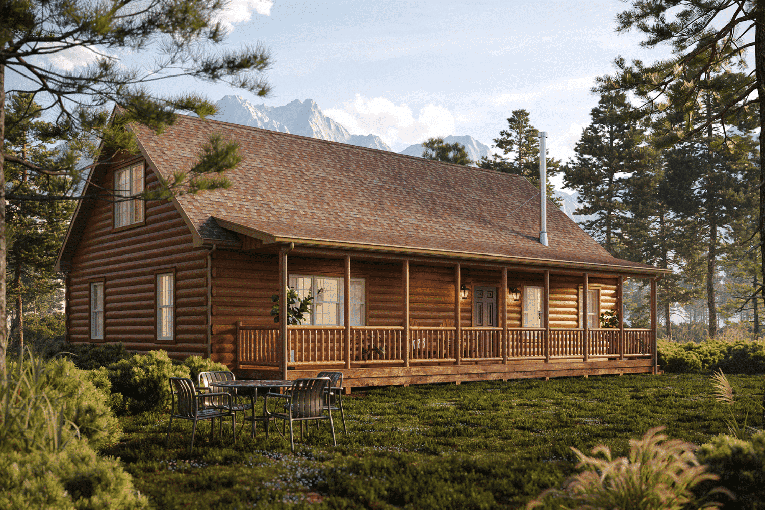 Mountaineer 2656 exterior home features